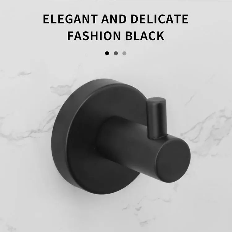 Aço inoxidável Wall-mounted Multifuncional Gancho, Roupa de