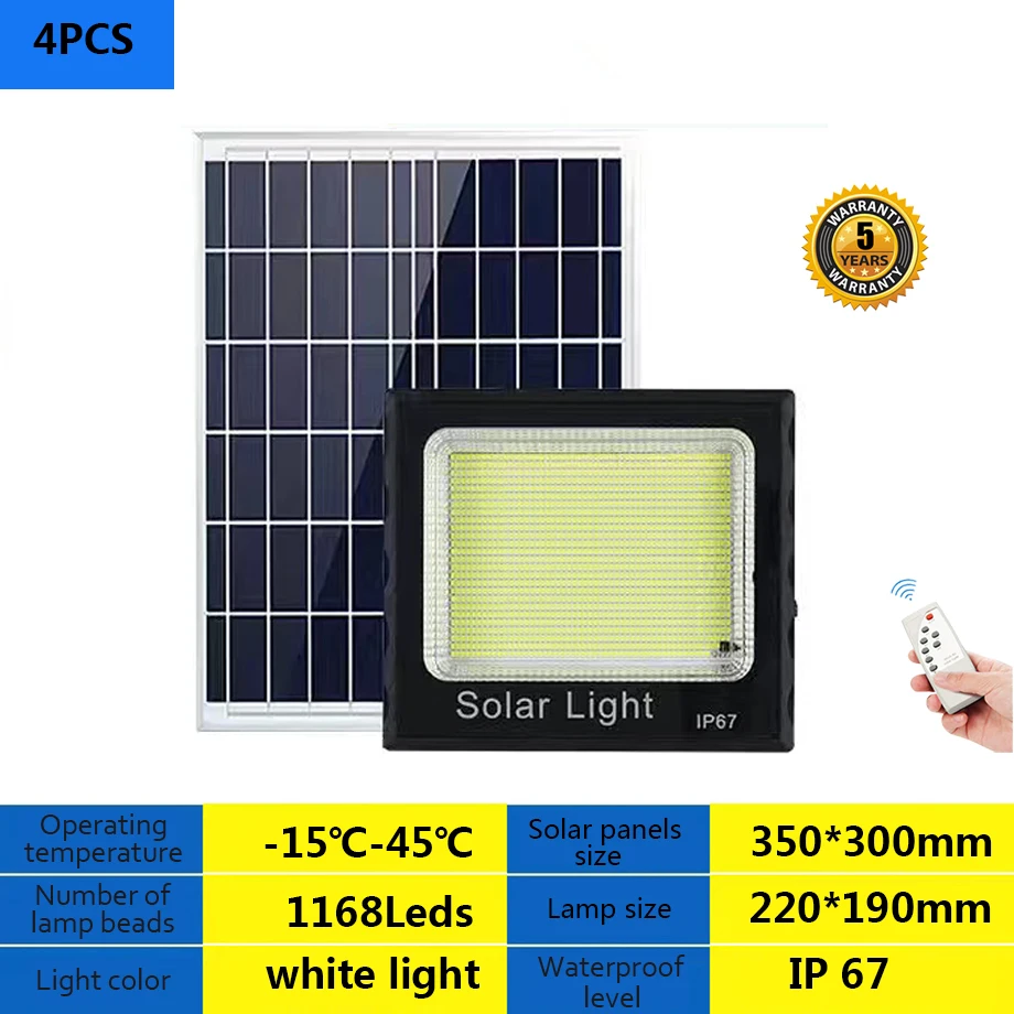 decorative solar lights Solar Lamp Outdoor LED Light Remote Control Waterproof For Garden Exterior Street Landscape Spotlight Wall Solar solar deck post lights Solar Lamps