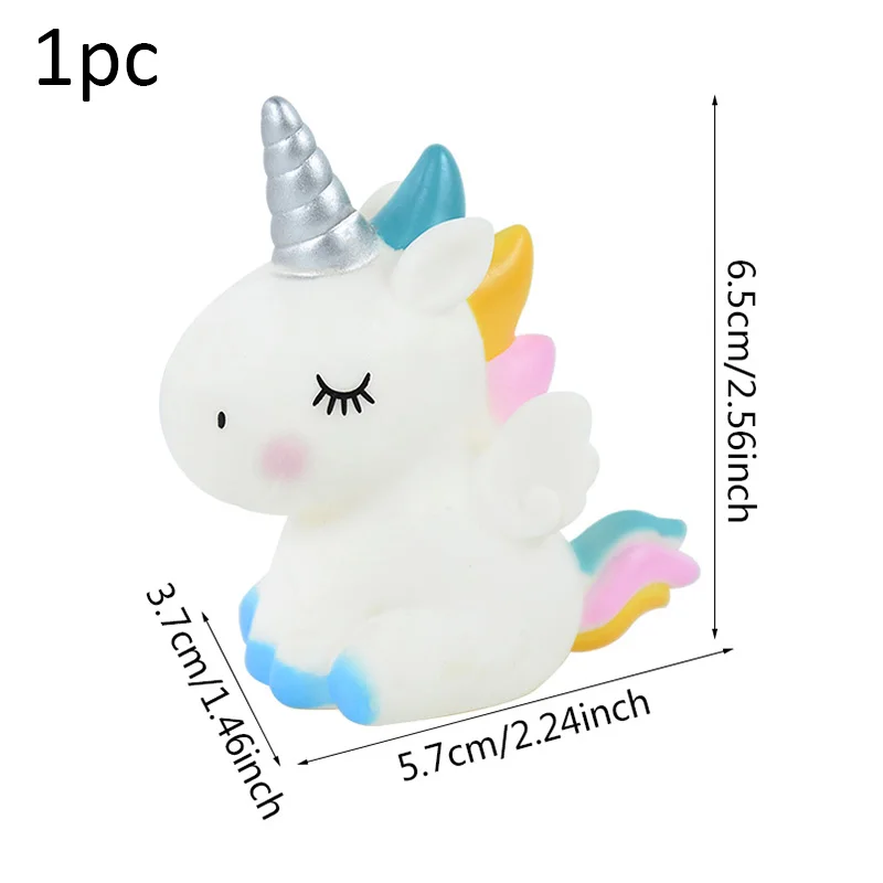 Unicorn-Themed Rainbow Fun Pack: Bracelets, Rings, Tattoos, Stickers & Puzzle Toys