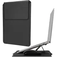 Étui en cuir pour ordinateur portable, support réglable, pour Macbook Air 13 14 15 16 pouces M5 M4 M3 M2 puce Mac Book Pro, housse pour tapis de souris 1