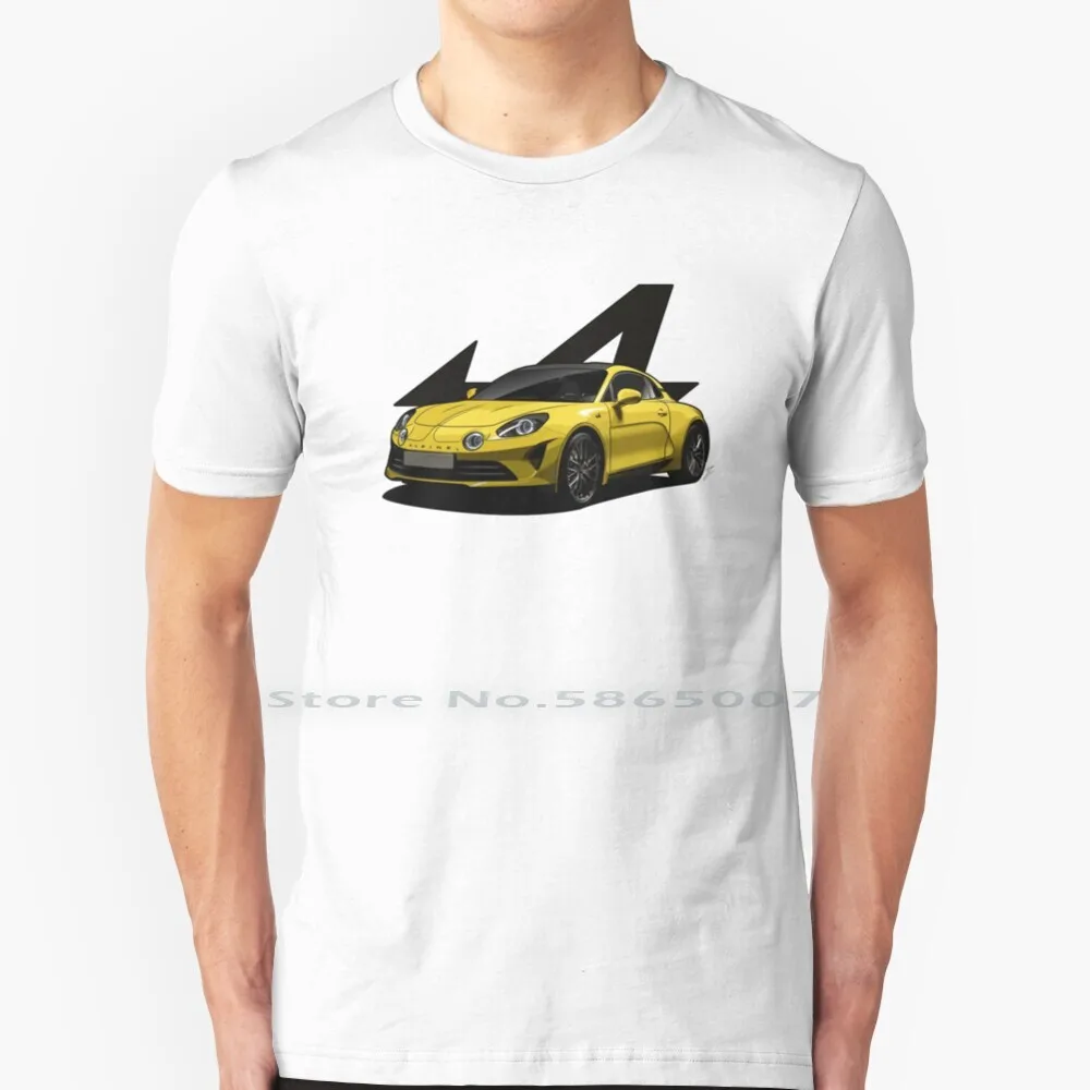 Alpine A110 Color Edition / Alpine A110S T Shirt 100% Cotone Alpine A110 Color Edition A110S Sport Alpine Alpine Alpine