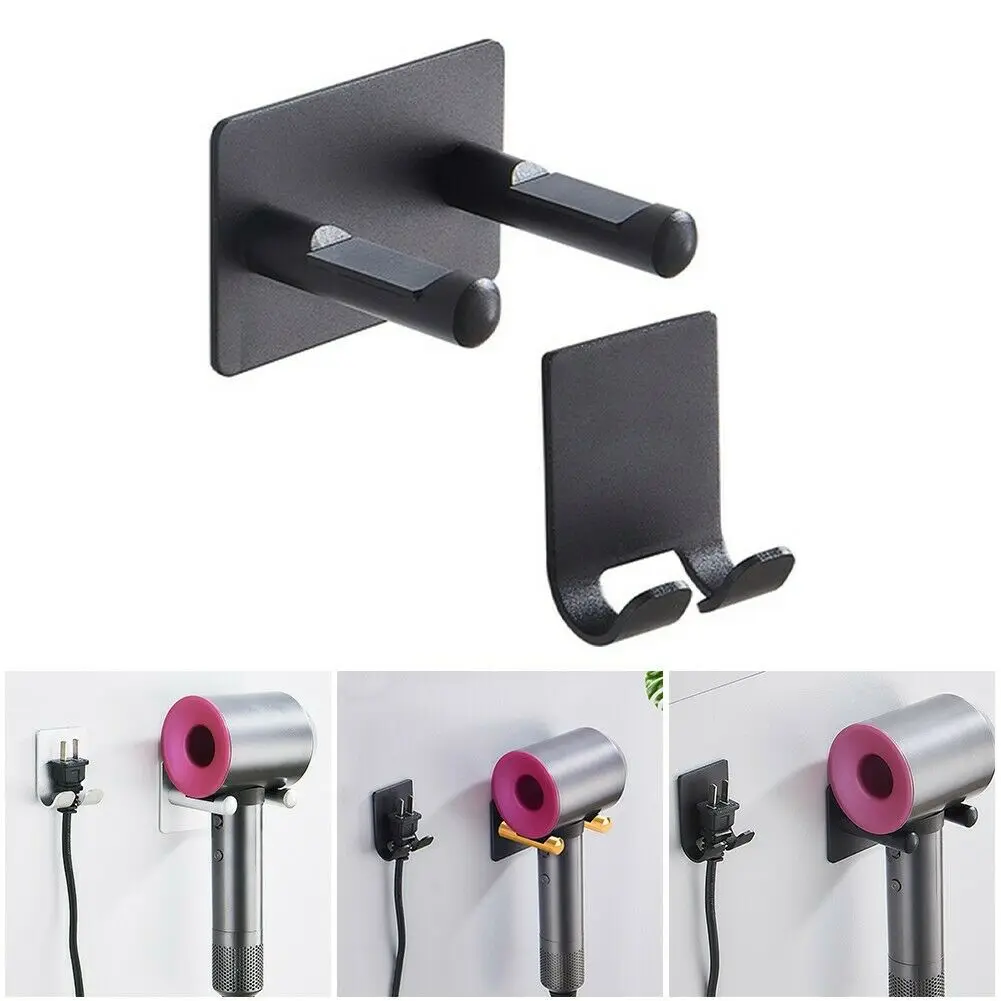 Wall Mounted Hair Dryer Holder-Blow Dryer Holder for Dyson Supersonic Stand  Organizer Bathroom Accessories Storage Rack