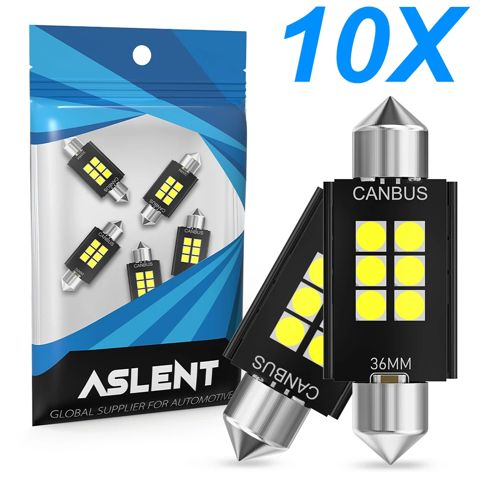 

10 шт. Canbus Festoon 31 мм 36 мм 39 мм 41 мм светодиодный Bulb для Audi A3 8L 8V 8P A4 B5 B6 B7 B8 A5 8TA 8T3 A6 A7 A8 Map