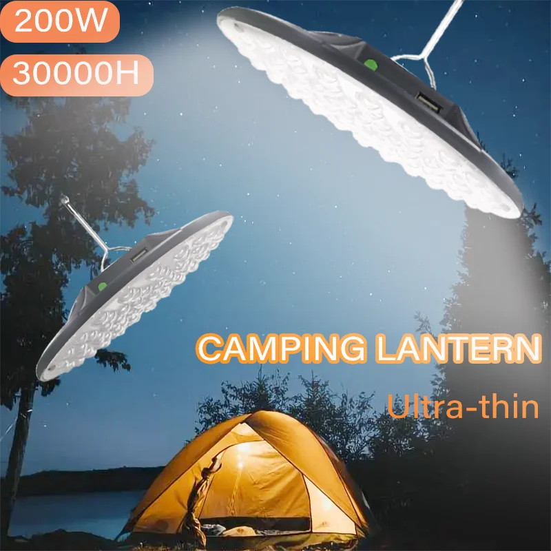 Portable Rechargeable Camping Tent Lights / Battery Operated