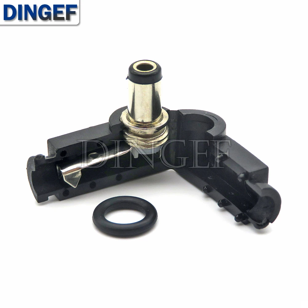 5PCS/lot 5.5x2.1mm 5.5x2.5mm DC Plug 90 degree elbow Power Plug Wiring Assembly Welding Wire Type