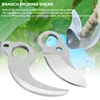 2PCS Branch Pruning Shear Electric High Hardness SK5 Alloy Steel Blade 5