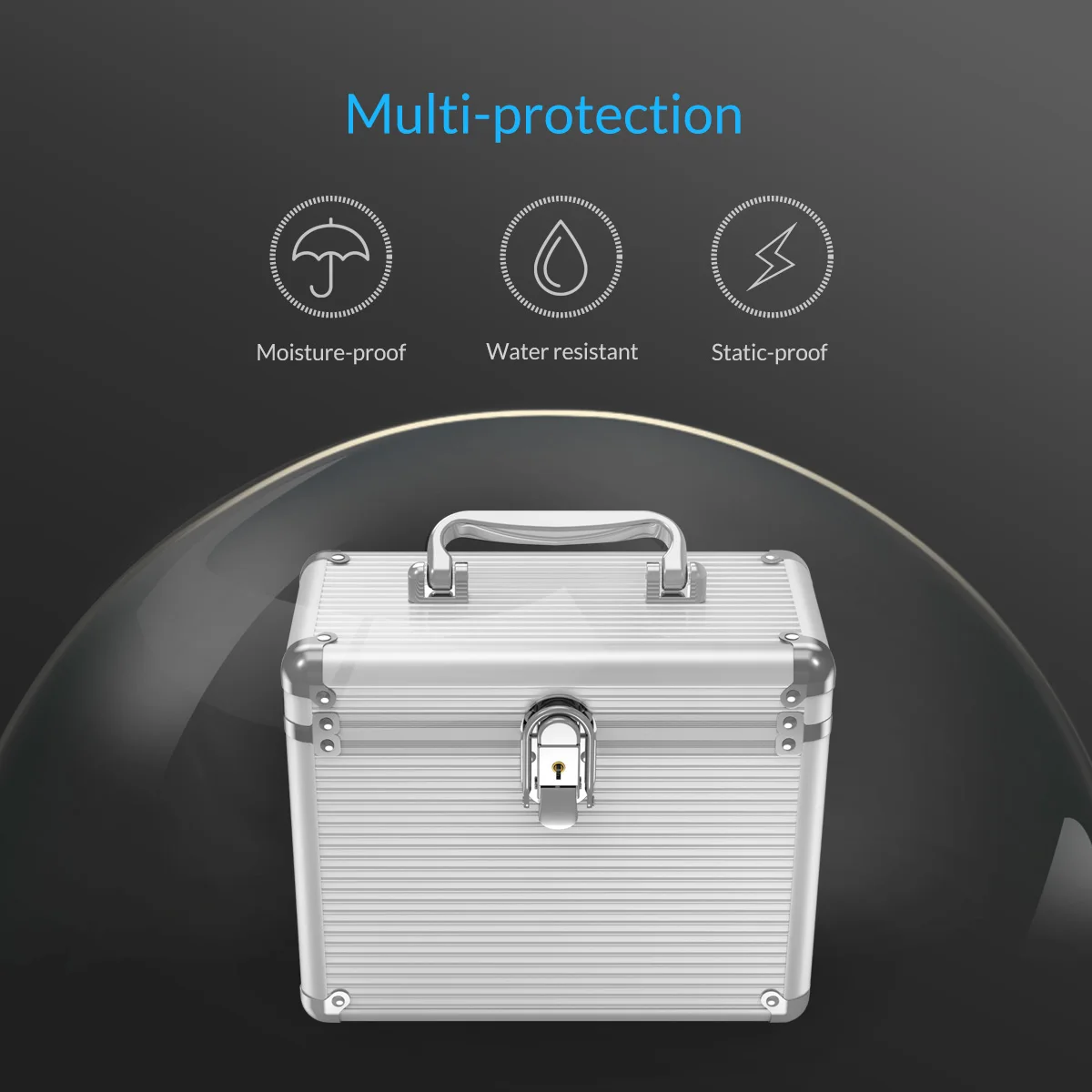 com armazenamento de bloqueio, 3.5 inch hdd case, 2.5, 3.5 m. 2, 10pcs