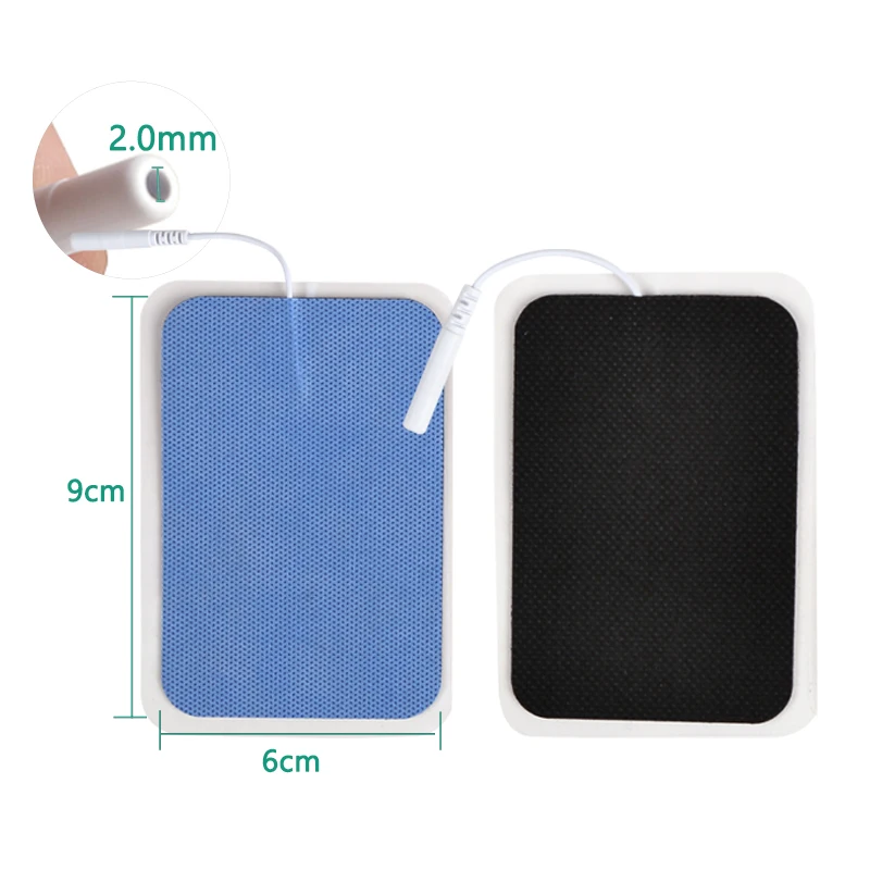 10pcs Electrode Pads TENS Non-woven Self Adhesive Replacement Reusable Acupuncture Patche for Pulse Massage for Body Massager