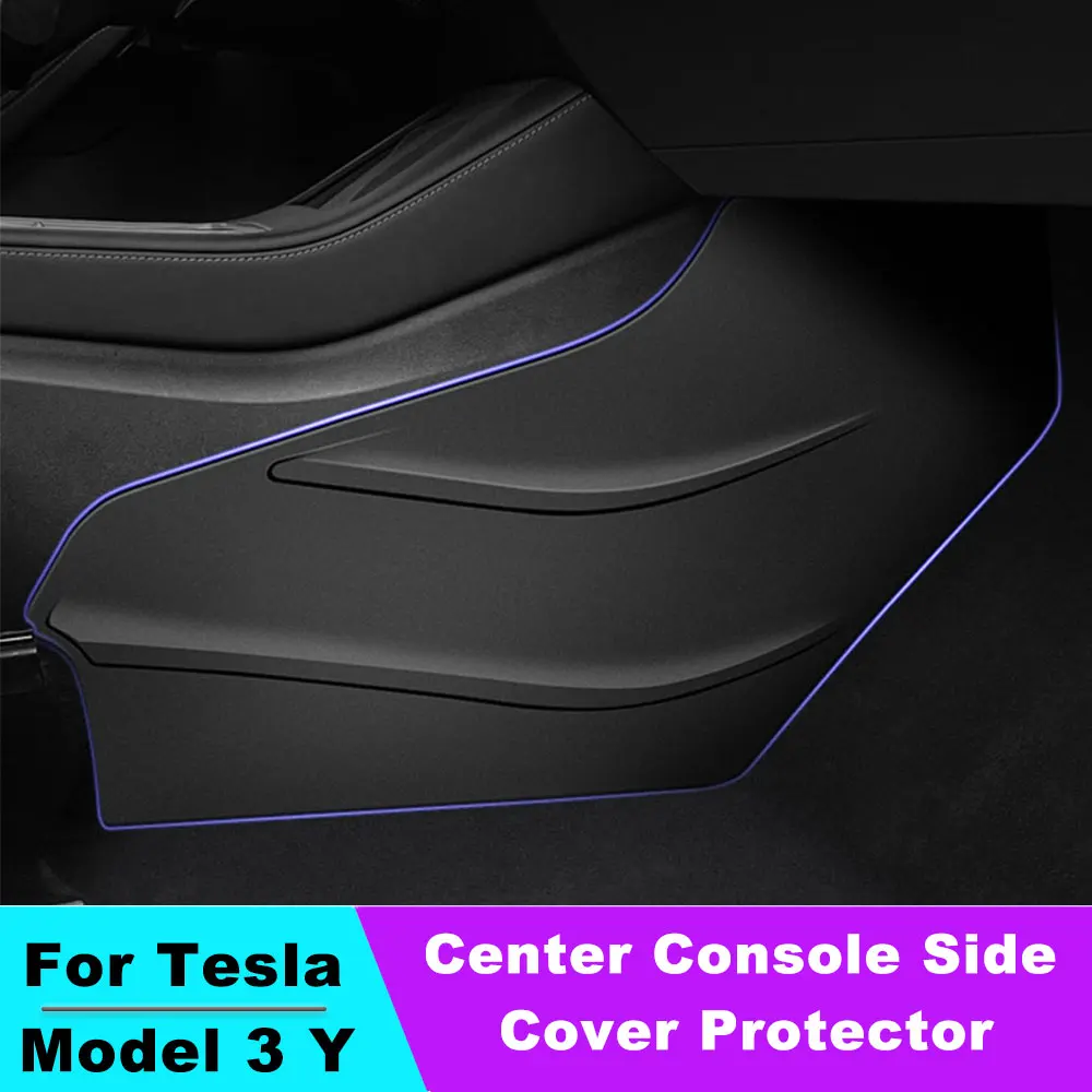 

Model Y Center Console Side Cover Protector For Tesla Model Y 2020 2021 2022 2023 Interior Guard Anti-dirty Mat