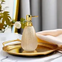 Hand Soap Dispenser Bathroom Liquid Container Sturdy Leakproof Empty 380ml Home Decor for Hotel Laundry Bathroom Countertop 1