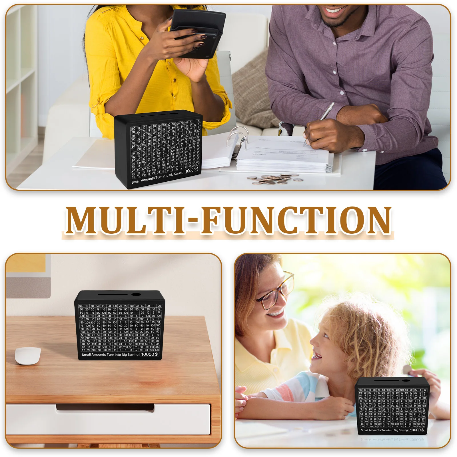 Herbruikbare houten doos met spaardoelen, tel- en spaarpotnummers, doosjes, kindercadeaus_voghion.com