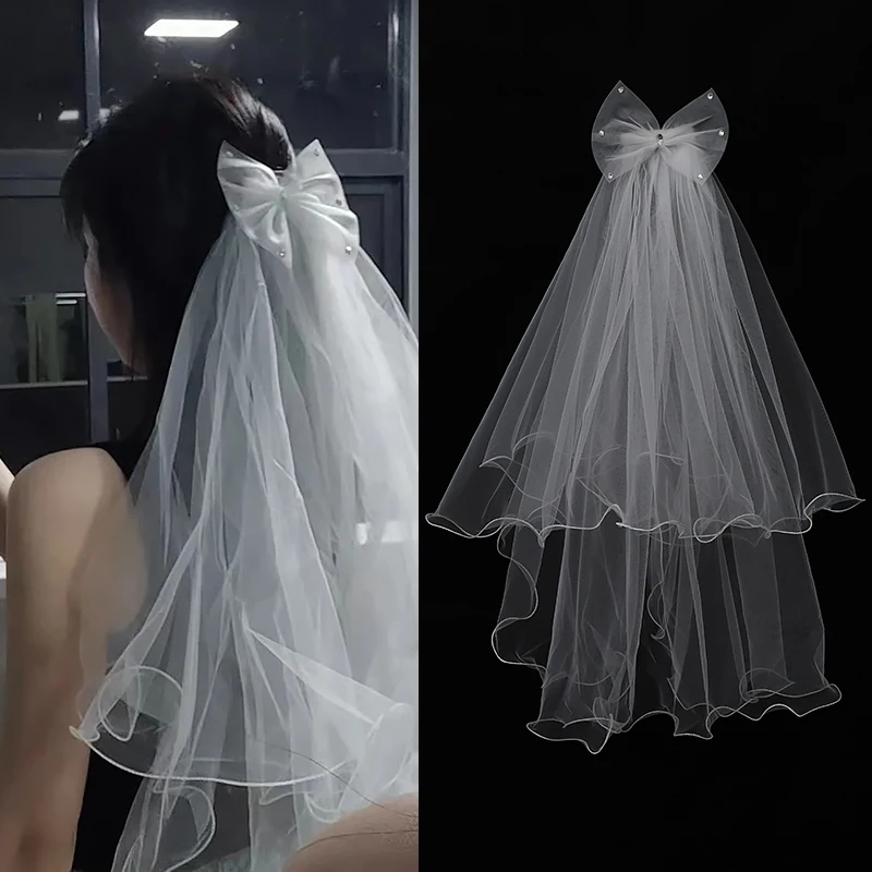 베일 제안 약혼 증명서 등록 웨딩 신부 메인 웨딩 드레스 웨딩 여성 사진 소품 ..