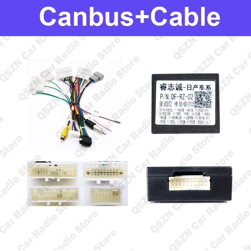 Adattatore Radio Con Canbus Per Nissan: Plug And Play, Compatibile X-Trail Qashqai E Altri!