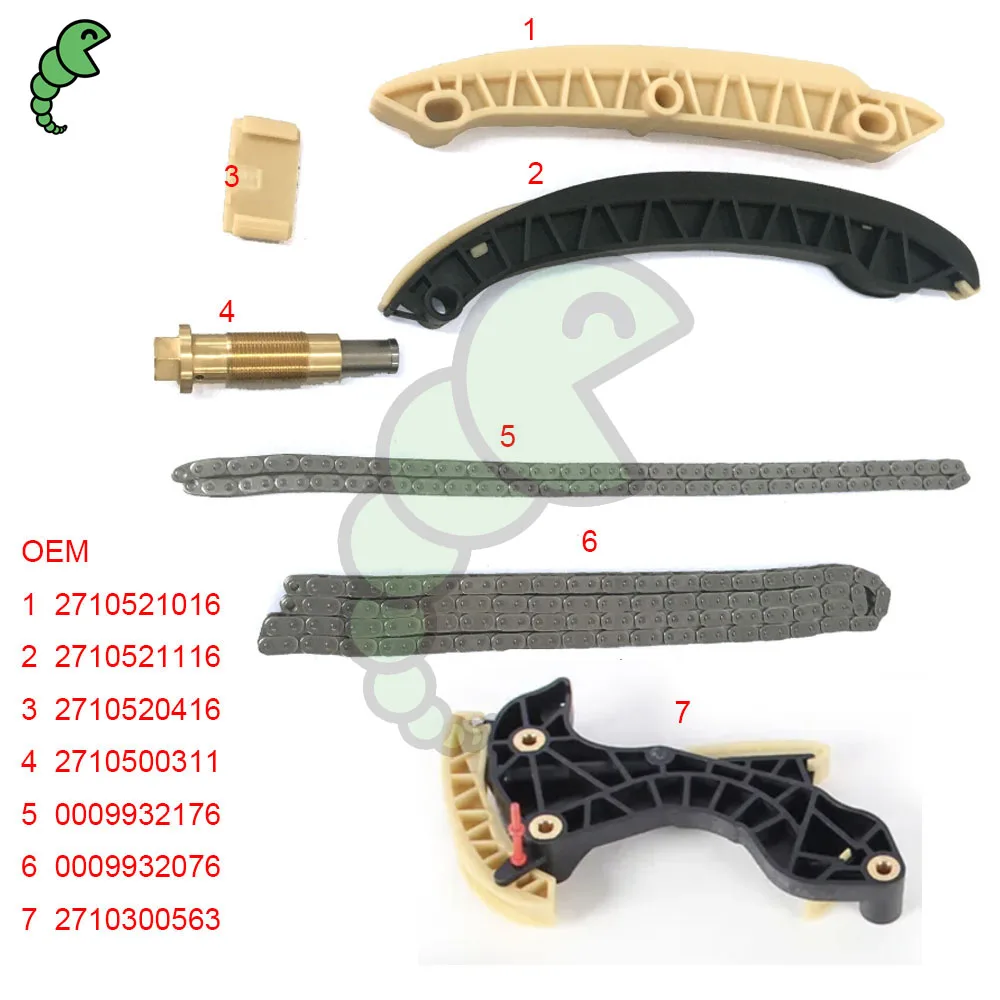 

2710521116 2710521016 0009932176 Φ для Mercedes Benz 2710520416 CLK200 2009 Engine M271 2710300563 2710500311