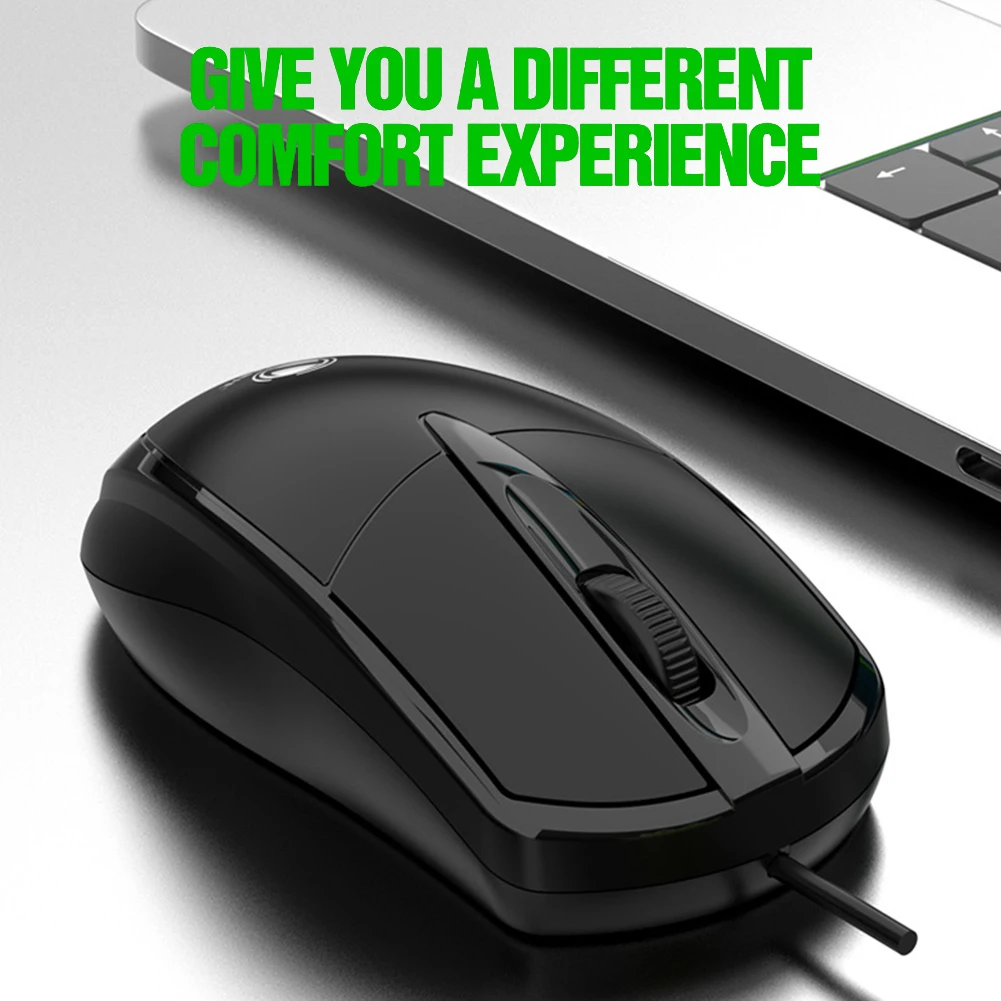 301 Wired Optical Mouse Universal USB Optical Engine Mouse Office Gaming Desktop Laptop Business Computer Peripherals