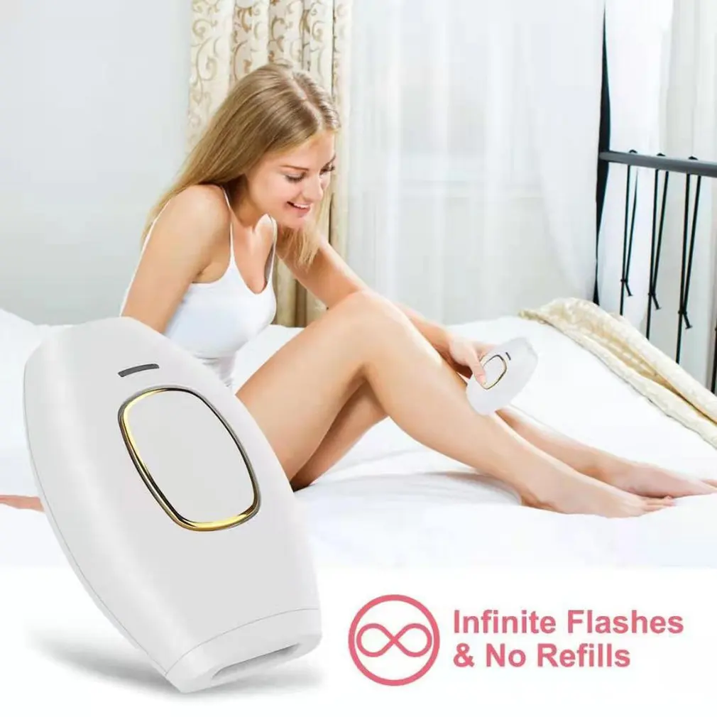 Depilador a laser indolor elétrico feminino shaver