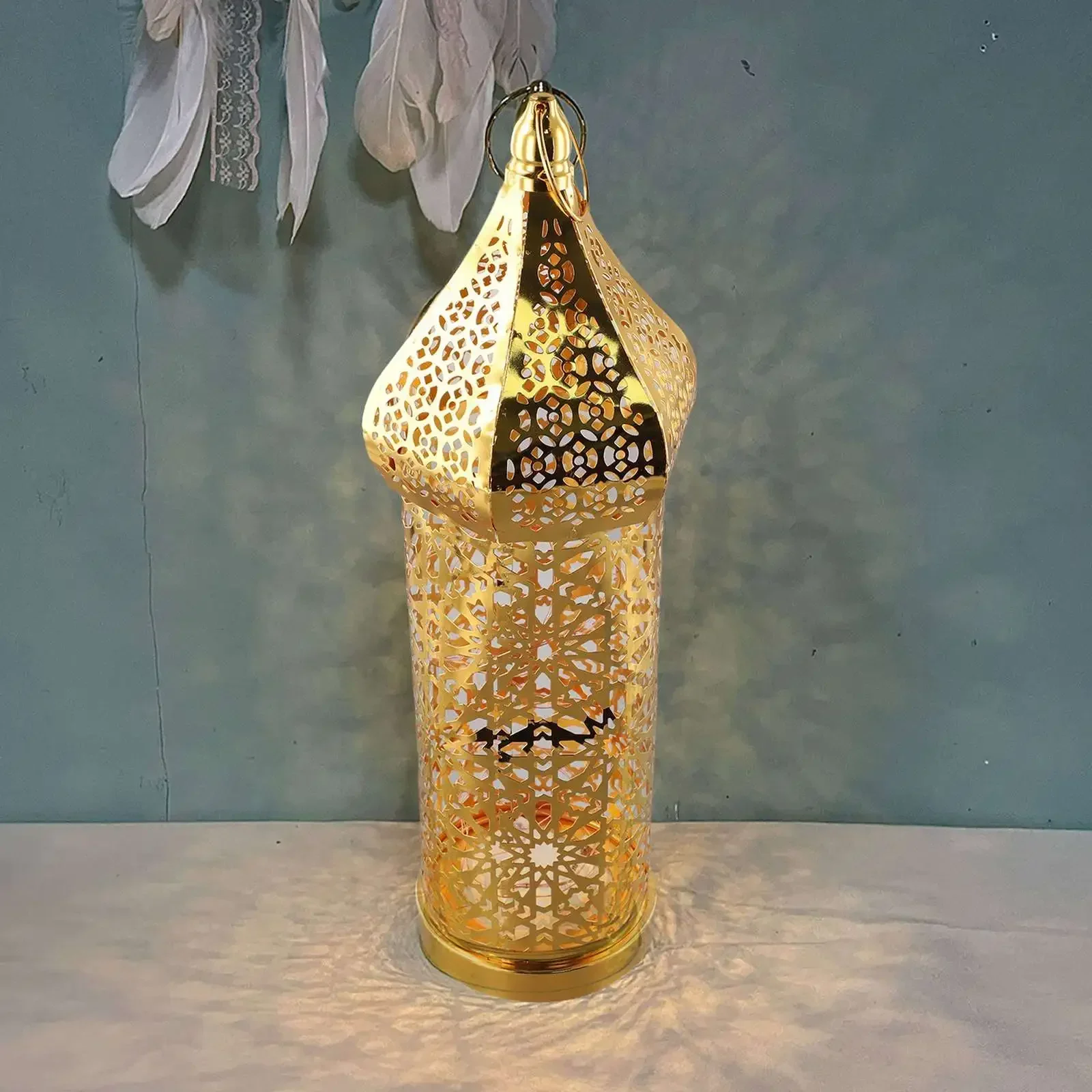 Lanterna LED Con Timer Deco Lanterna Vintage Oro H23cm It 21833 Lanterna LED Con Timer Deco Lanterna Vintage Oro H23cm It 21833