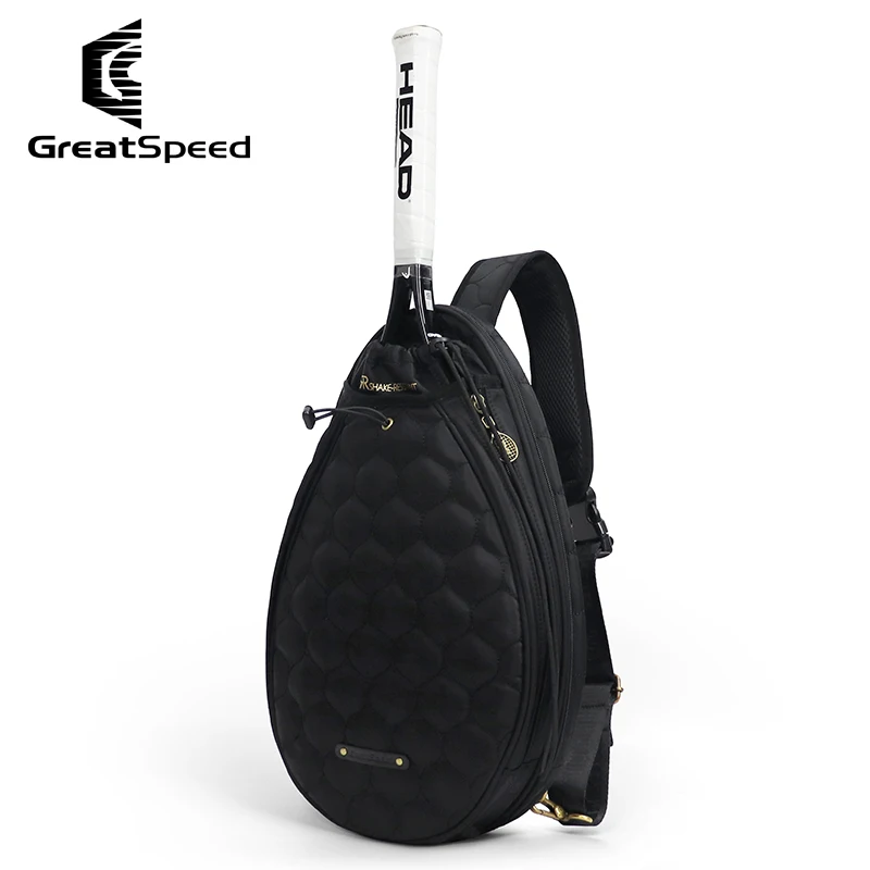 2024 Tennis Bag Badminton Bag Tennis Racket Bag Sports Bag Women's Bag One Shoulder Embroidery Korean Version Men's Bag Couples 5