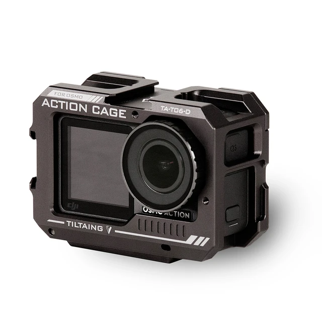  Tilta Single Camera Cage for DJI Osmo Action 2 – DJI Gray :  Electronics