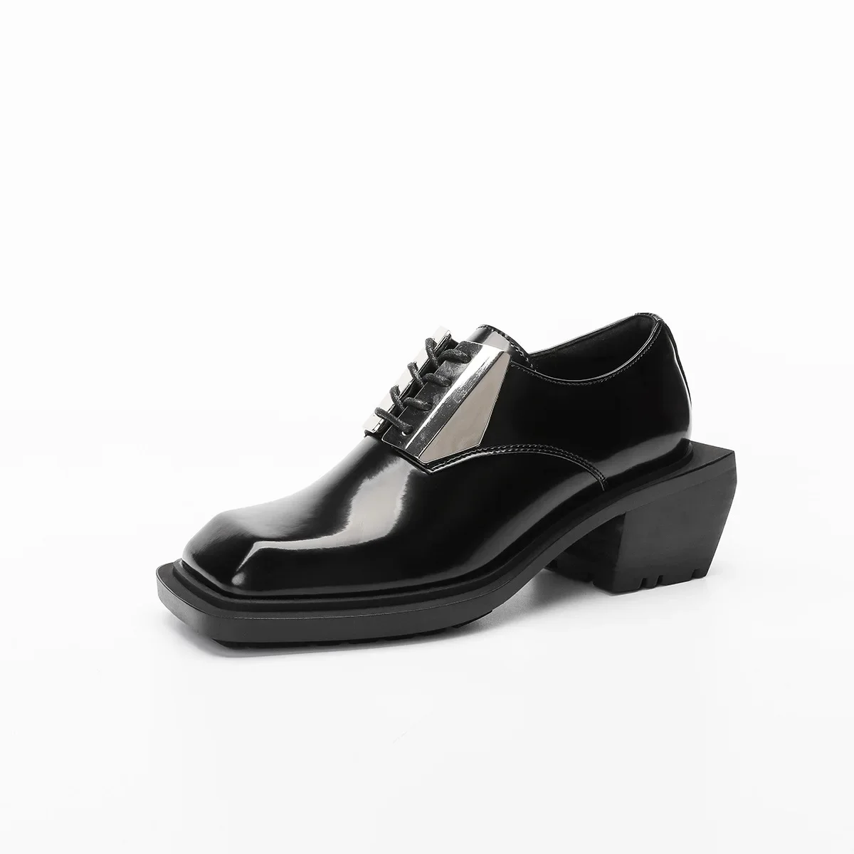 Hot Man Increase Leather Shoes Rubber Sole Man Business Office Male Dress Lether Shoes Genuine Leather Wedding Party