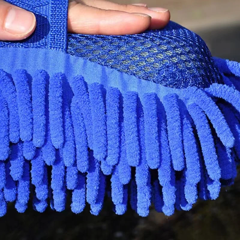 Car cleaning accessories 1Pcs microfiber car washer sponge brushes towel gloves