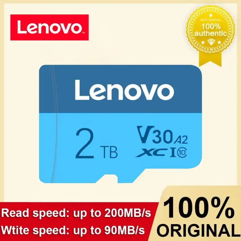 Lenovo High Speed 2Tb 1Tb Micro Tf/Sd Card 512Gb 256Gb Class10 Flash Memory Card 128Gb Cartao De Memoria Per Nintendo Switch