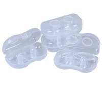 2Pcs/Lot Silicone Nipple Protectors Feeding Mothers Shields Protection Cover 2