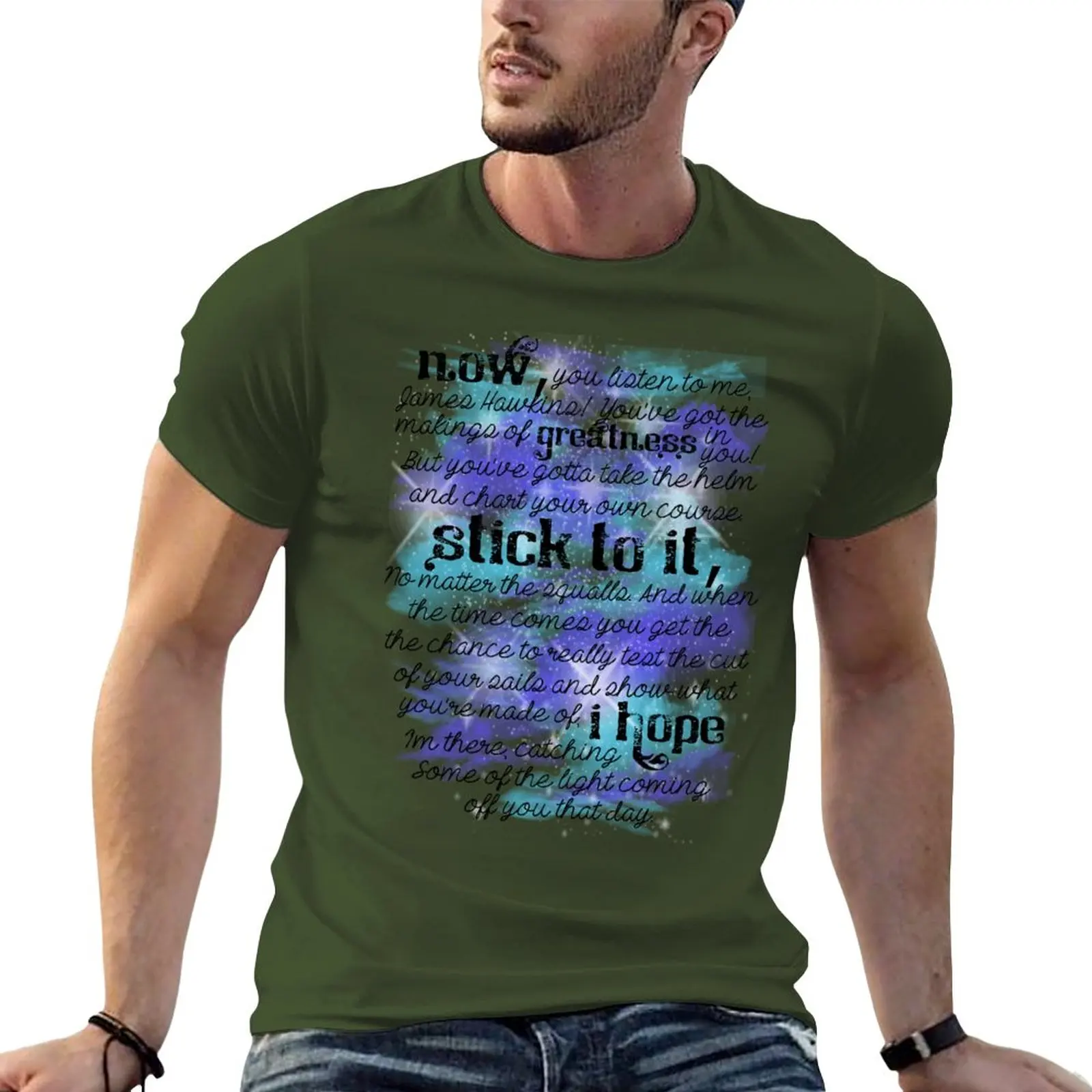 

Trend Personality Summer Tough Muscle Man T-Shirt Street Sports Quick Dry Loose O Collar Short Sleeve Casual Comfortable Top