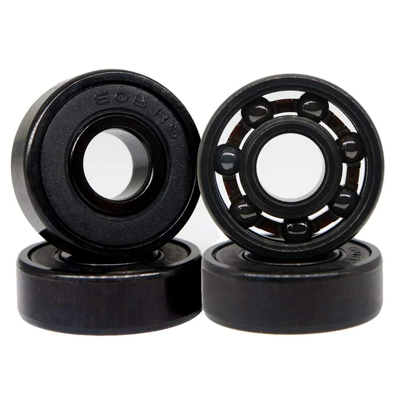 HighSpeed608RSHybridBlackCeramicBearingsSkateboardBearings