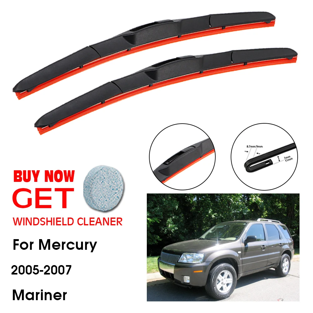 Car Wiper For Mercury Mariner 20"+18" 2005 2007 Front Window Washer