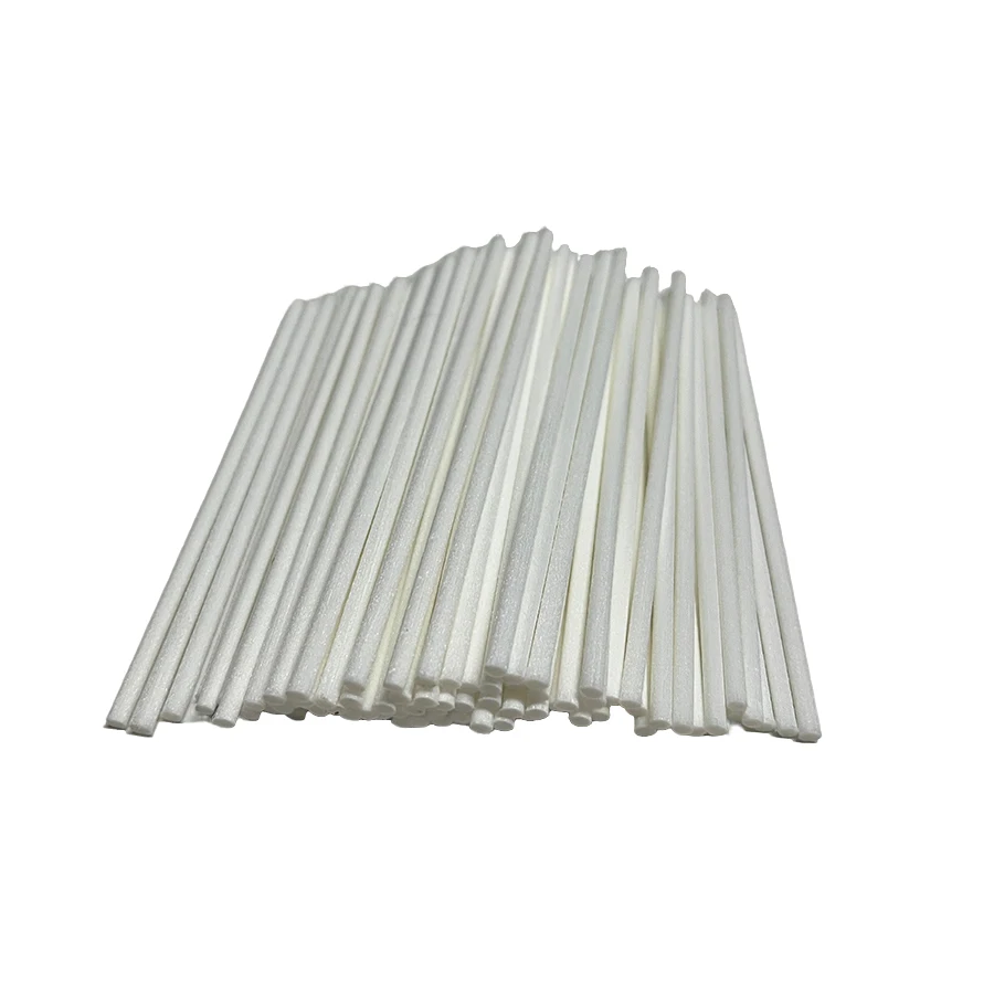 Aroma Diffuser Sticks 20pcs L10cm D3mm Black/White Aroma Diffuser Fibre Sticks Essential oil Reed Diffuser Replacement Refill Sticks for Air Freshener