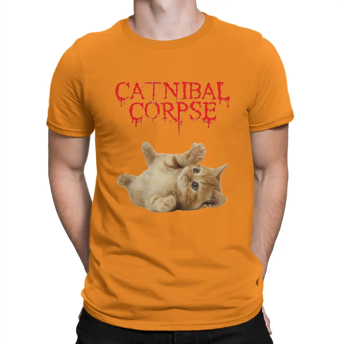 thumbnail image 1 of Camiseta esencial de hip hop Catnibal Corpse, camiseta informal de gato mental pesado, camiseta de verano para adultos, 1 of 7