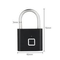 Keyless Electronic Fingerprint Smart Lock Door Super Long Standby Electronic Padlock Warehouse Bag Luggage - Image 4