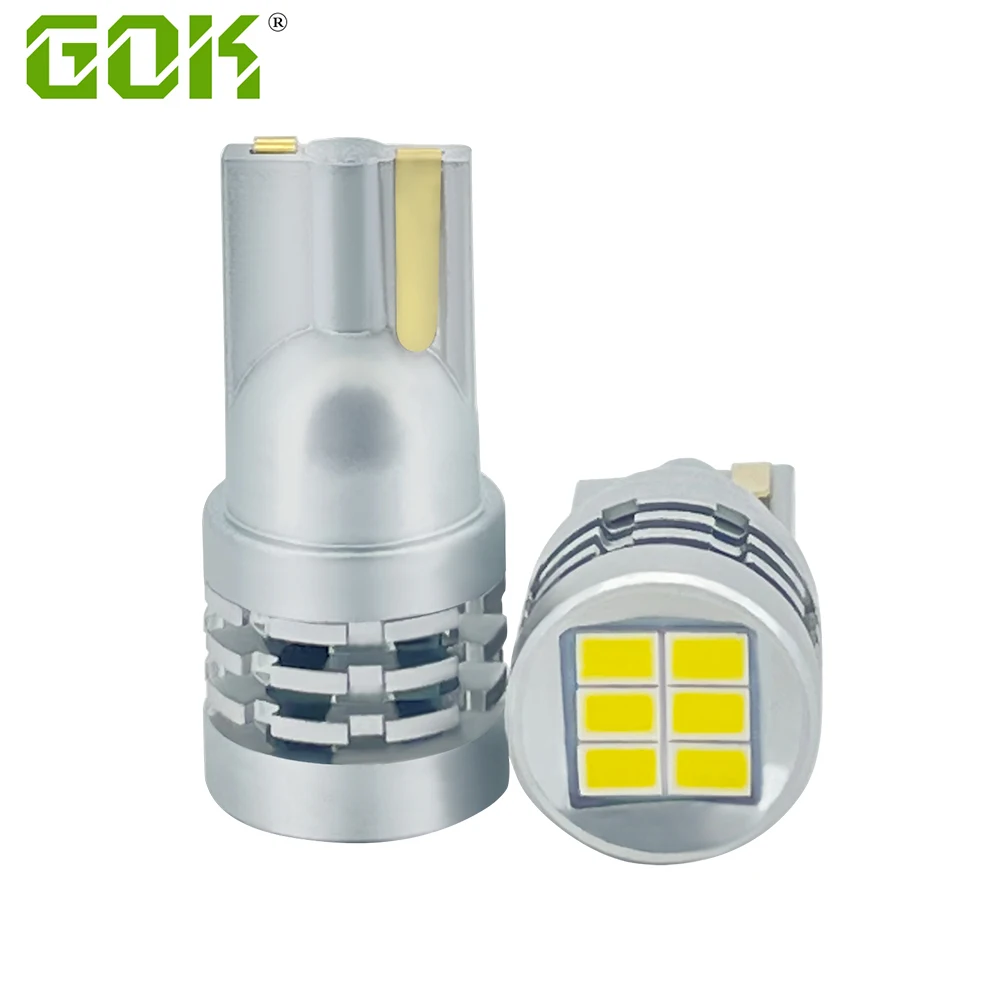 2X W5W T10 194 Luci A Led Per Camion 6Smd 3020 W5W Super Bright Car Interior Side Auto Lampadina Targa Lampada Di Segnalazione Bianca 12V