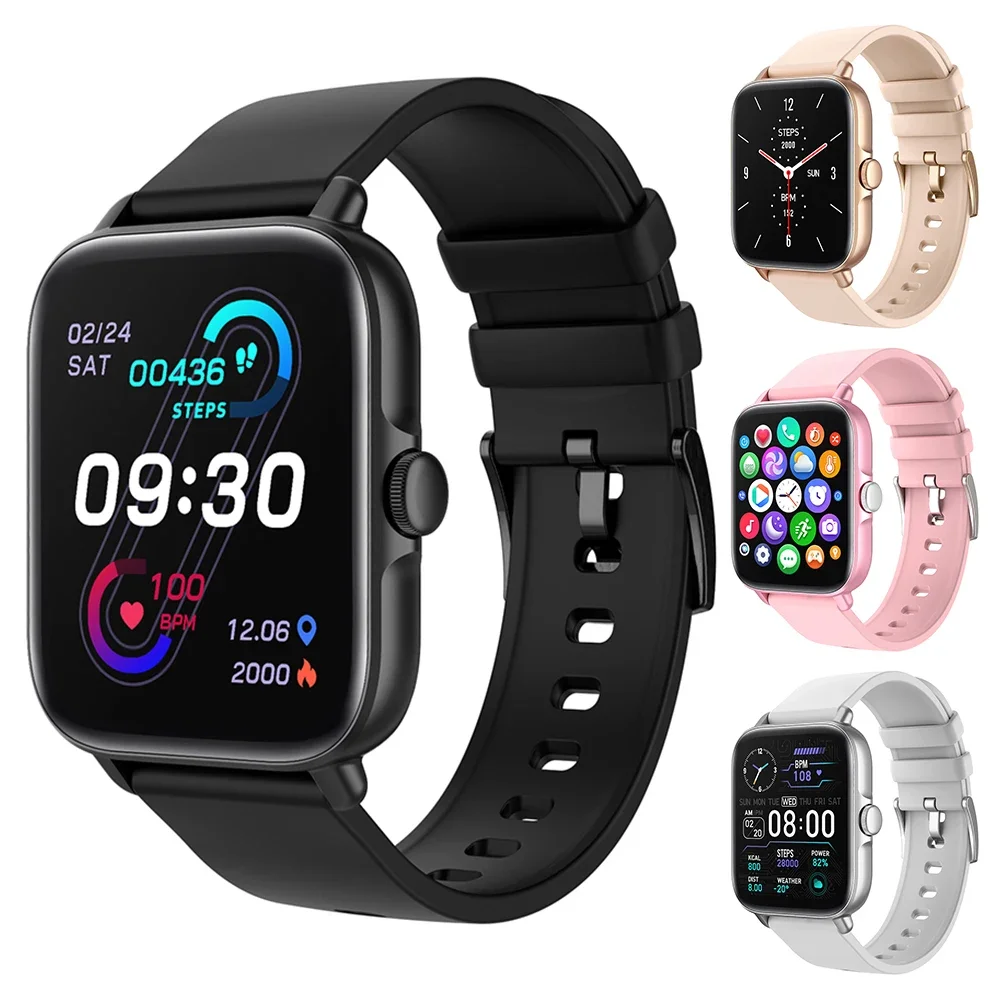 

Y22 Fitness Tracker Smartwatch IP67 Waterproof Health Tracking Smartwatch Bluetooth-Compatible Answer Call for Android iPhone