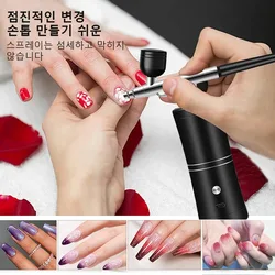 Airbrush Auto 25PSI Air Pressure Paint Spray for Barber Model Spray Nail Art