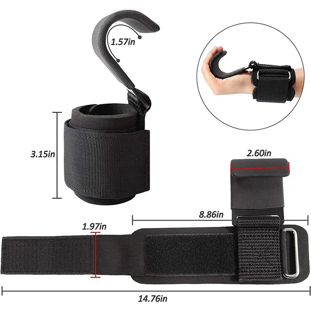 Weight Lifting Hook Straps 5