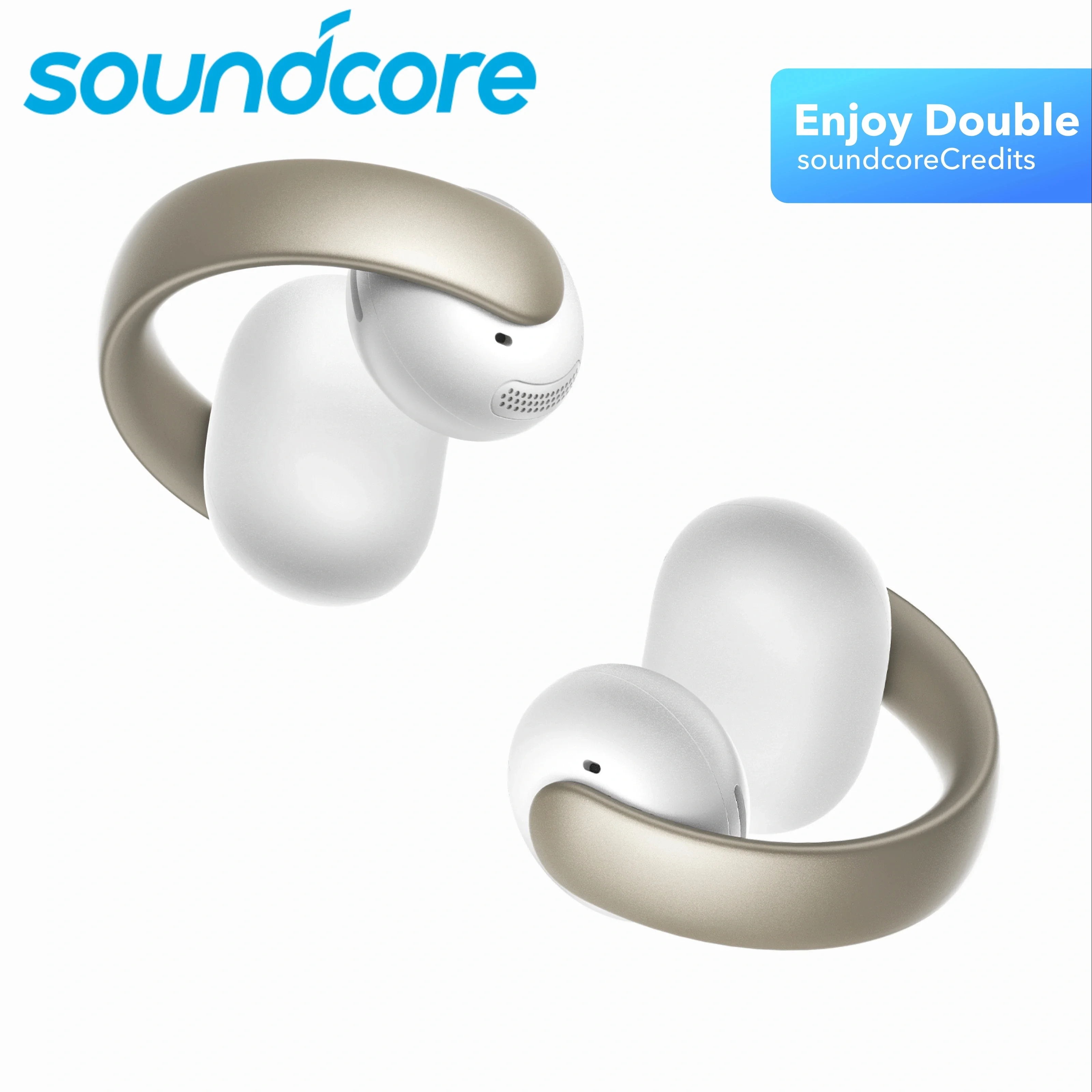 Anker soundcore Aero clip 白 新入荷！Anker Soundcore AeroClip オープンイヤー型ワイヤレス