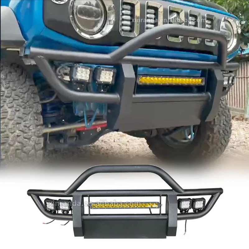 

Передний бампер для Suzuki Jimny JB74 JB64 2018- Gen4 Sierra JB74w JB64w Steel