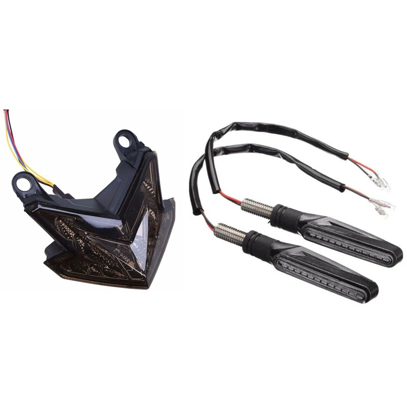 

Motorcycle Tail Light Led Turn Signal Lights For Kawasaki Z800 2013 2014 2015 2016 & Motorcycle LED Turn Signal Lights