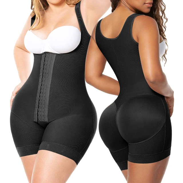 Fajas Colombianas Body Shaper Women High Compression Garment Waist Trainer  Bodysuit Open Bust Shaper Reductive Girdle Postpartum - AliExpress