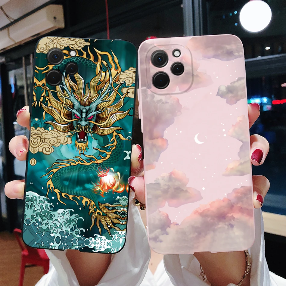 for-huawei-nova-y61-case-eve-lx3-eve-lx9-black-dragon-silicone-soft-tpu