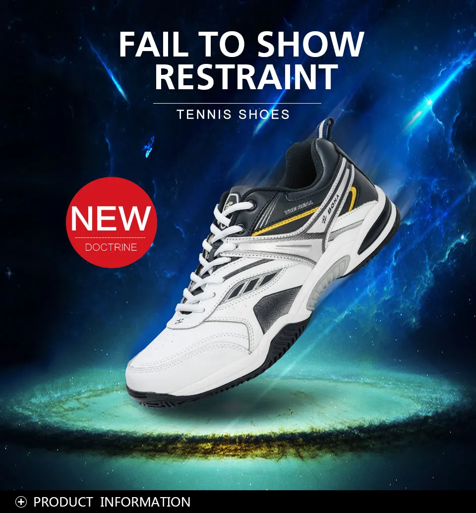 Description Picture 5 of itemBONA New Classics Style Men Tennis Shoes Lace Up Men Sport Shoes Top Quality Comfortable Male Sneakers Shoes 33560