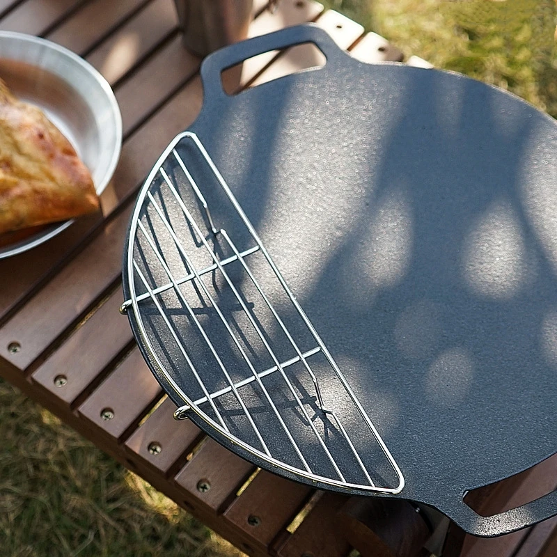 

BBQ Stainless Steel Grill Grate Grid Baking Griddle Anti-scorch Grilling Mesh Portable Steaming Rack for Outdoor Camping Tools