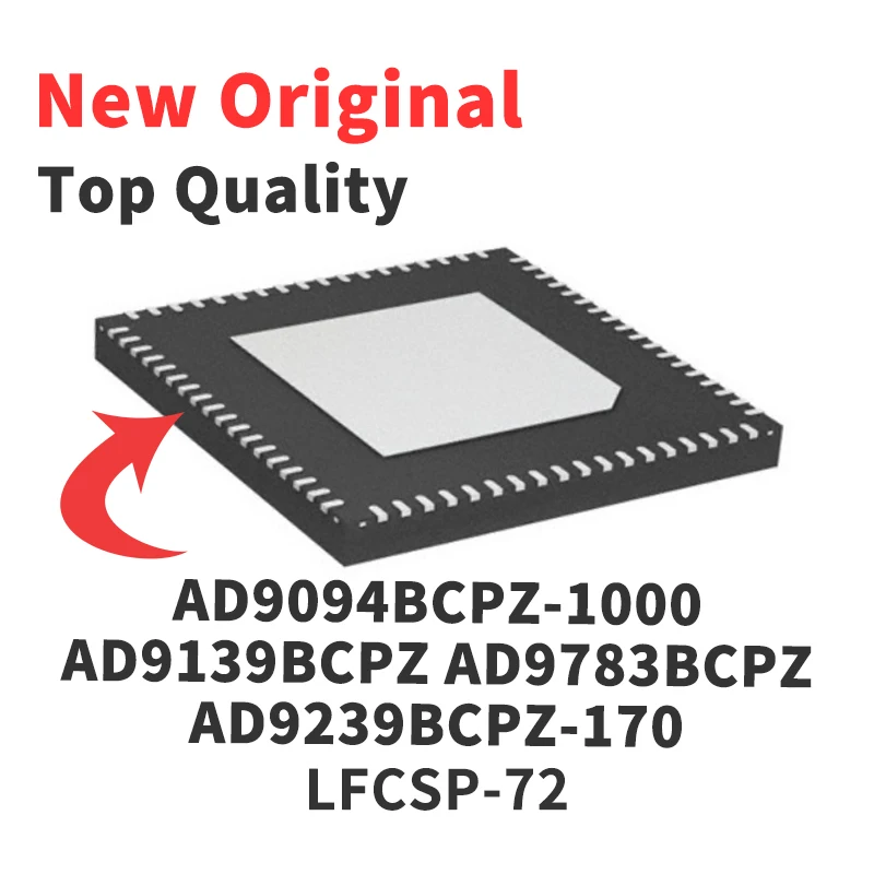 

1 PCS AD9094BCPZ-1000 AD9139BCPZ AD9783BCPZ AD9239BCPZ-170 AD9639BCPZ-170 LFCSP-72 New Original Chip IC