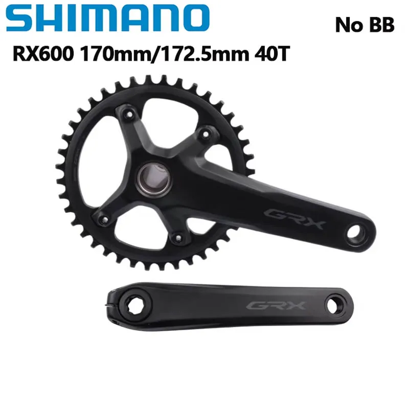 Shimano GRX RX600 1x11Speed Crankset 170MM 172.5MM 175MM 40T Shimano GRX RX600 1x11Speed Crankset 170MM 172.5MM 175MM 40T