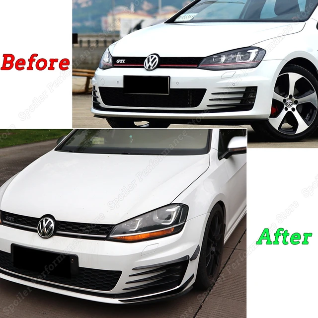 VW Golf 7 VII GTD Front Grille chrome trim + black for emblem 2012