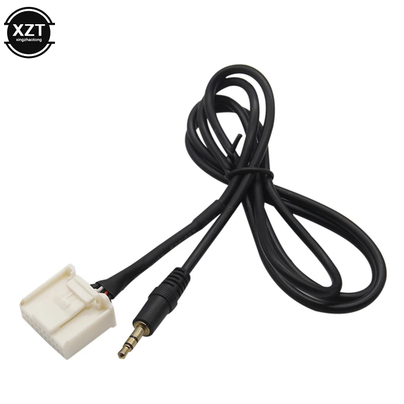 35mmCarAUXAudioInputCable20PinRadioMaleInterfaceAdapterfor