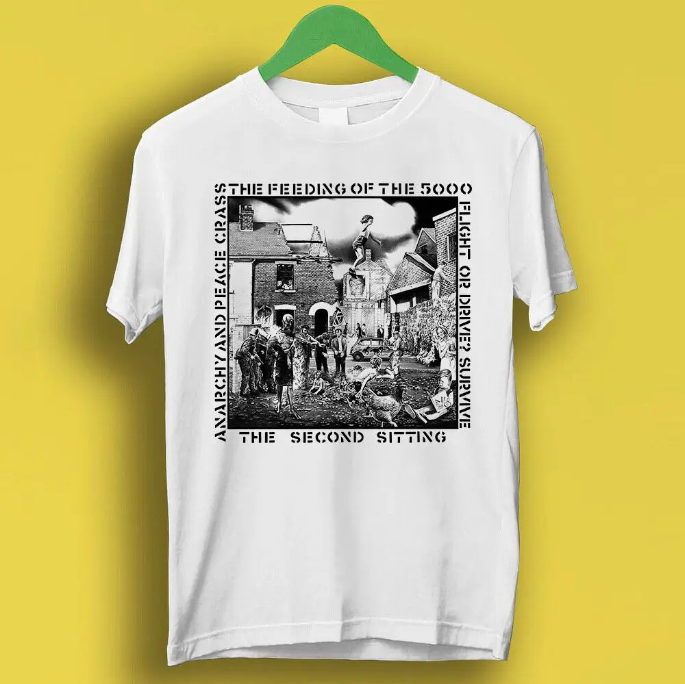 

Crass The Feeding Of The 5000 Punk Rock Retro Cool Gift Tee T Shirt P1461