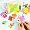 54Pages 3D Origami Paper DIY Kids Craft Toys Cartoon Animal Handcraft Paper Art Montessori Learning Educational Toy for Children 1